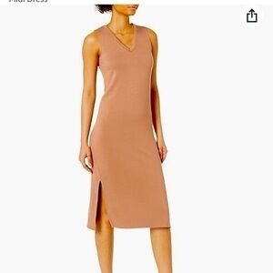 Daily Ritual soft terry midi dress